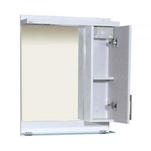 Горен шкаф за баня от PVC с осветление МОДЕНА НЕКСТ 65 см