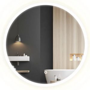 Огледало за баня с LED осветление 90х90 см REA FFJ90